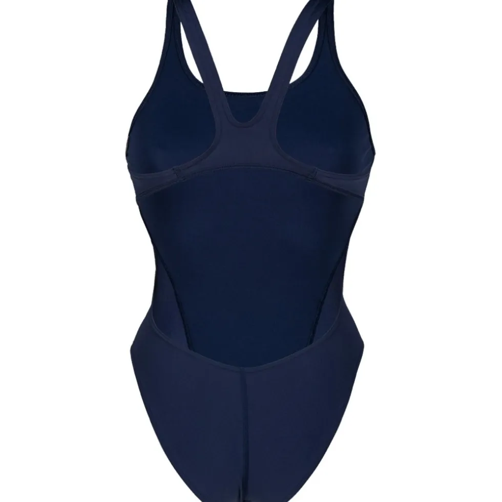 arena Performance Solid Team Swim Tech Badpak Vrouwen - Navy/Wit