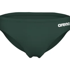 arena Performance Solid Team Zwemshorts Heren - Dark Sage/Wit