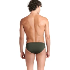 arena Performance Solid Team Zwemshorts Heren - Dark Sage/Wit