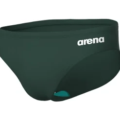 arena Performance Solid Team Zwemshorts Heren - Dark Sage/Wit