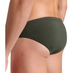arena Performance Solid Team Zwemshorts Heren - Dark Sage/Wit