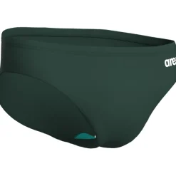 arena Performance Solid Team Zwemshorts Heren - Dark Sage/Wit