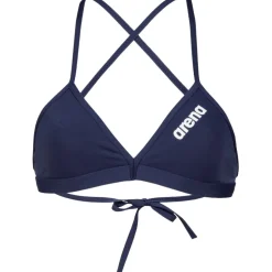arena Performance Solid Team Bikini Top Dames - Navy-White