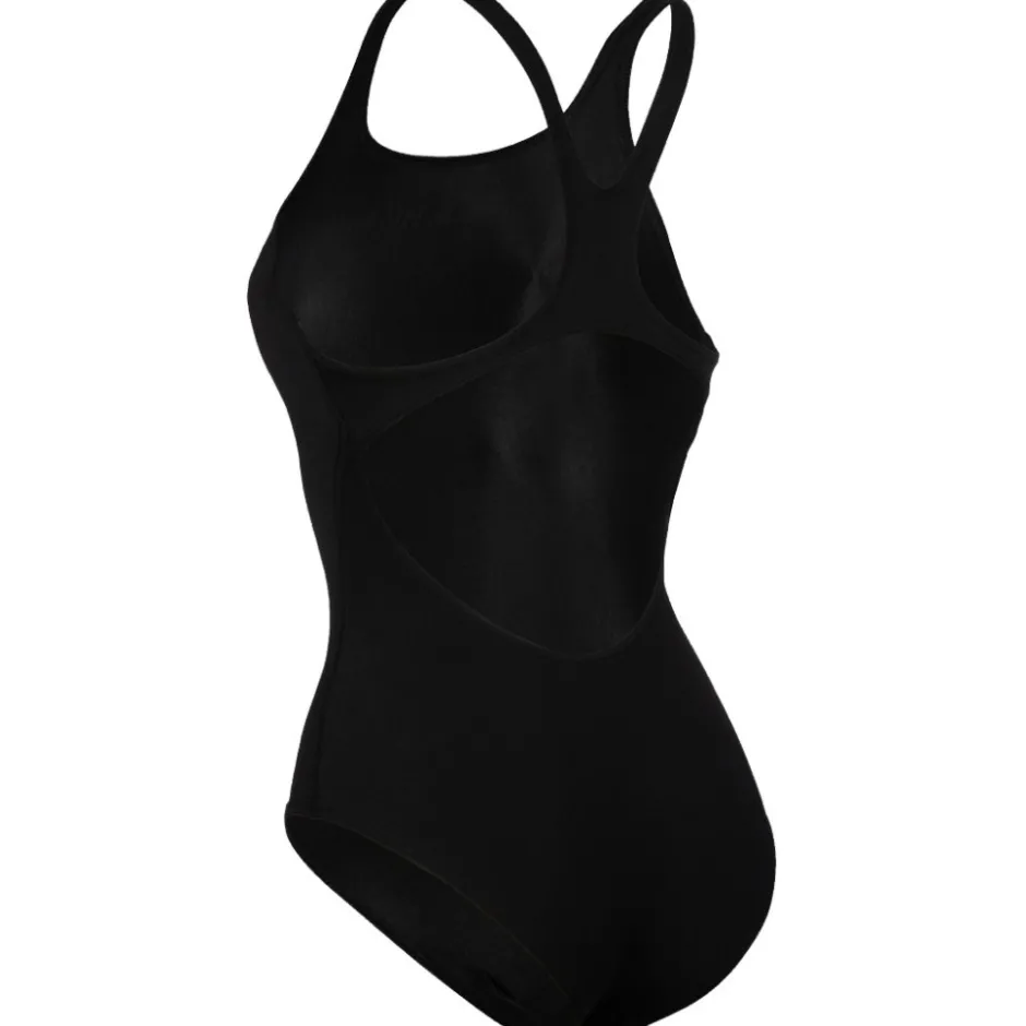 Wedstrijd Zwemkleding < arena Performance Solid Team Swim Pro Badpak Vrouwen - Zwart/Wit