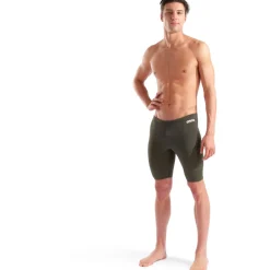 Wedstrijd Zwemkleding|Zwembroeken & Bikini'S < arena Performance Solid Team Zwem Jammer Mannen - Dark Sage/White