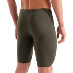 Wedstrijd Zwemkleding|Zwembroeken & Bikini'S < arena Performance Solid Team Zwem Jammer Mannen - Dark Sage/White