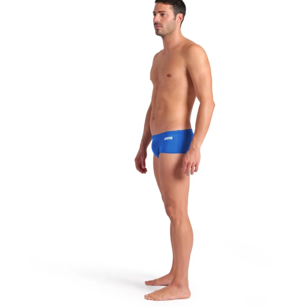 arena Performance Solid Team Low-Waist Zwemshort Heren - Royal/White