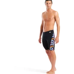 Wedstrijd Zwemkleding < arena Performance Texture Zwem Jammer Mannen - Black/Black Multi