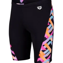 Wedstrijd Zwemkleding < arena Performance Texture Zwem Jammer Mannen - Black/Black Multi