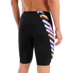 Wedstrijd Zwemkleding < arena Performance Texture Zwem Jammer Mannen - Black/Black Multi