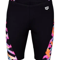 Wedstrijd Zwemkleding < arena Performance Texture Zwem Jammer Mannen - Black/Black Multi