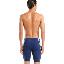 arena Performance Texture Zwem Jammer Mannen - Navy/Navy Multi