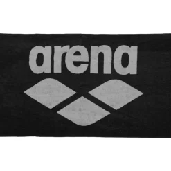 arena Pool Soft Katoenen Handdoek - Zwart-Grijs