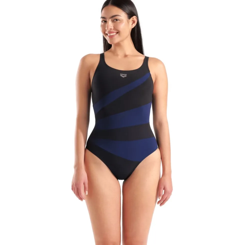 arena Shapewear Isabella C-Cup Badpak Dames - Zwart-Navy