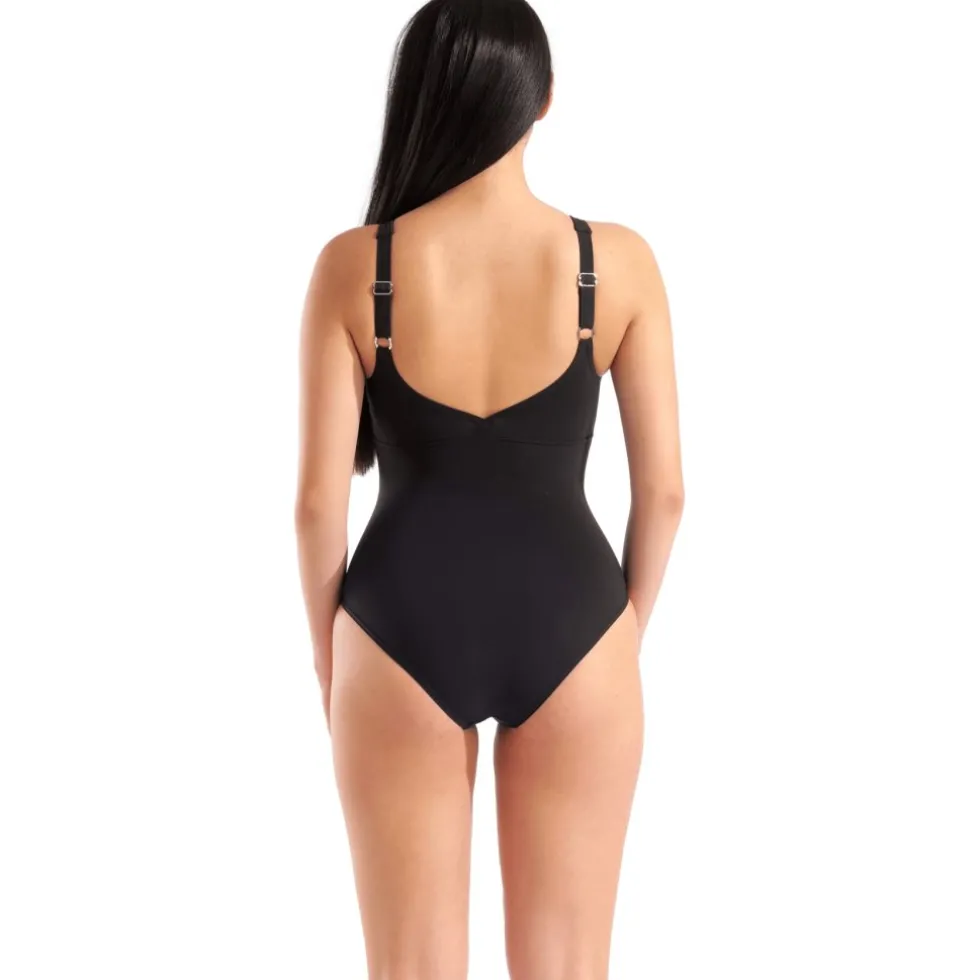 arena Shapewear Isabella C-Cup Badpak Dames - Zwart-Navy