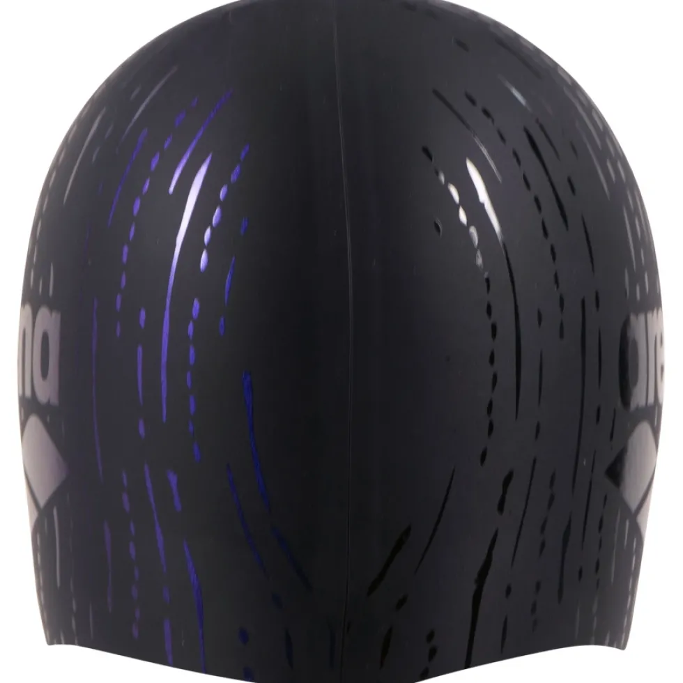 arena Shine Badmuts - Zwart/Blauw