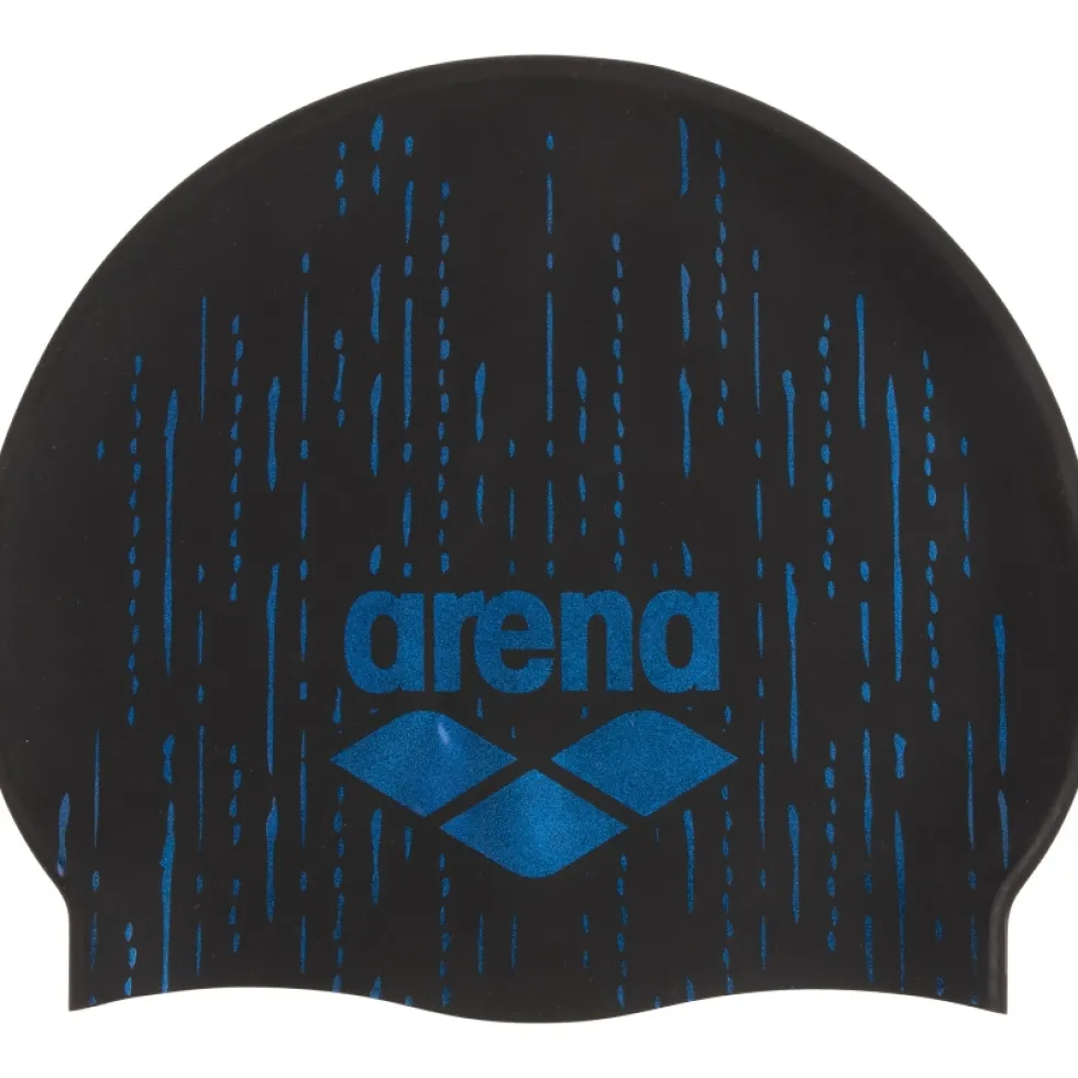 arena Shine Badmuts - Zwart/Blauw