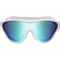 arena The One Mask Mirror Zwembril - Blauw/Wit/Zwart