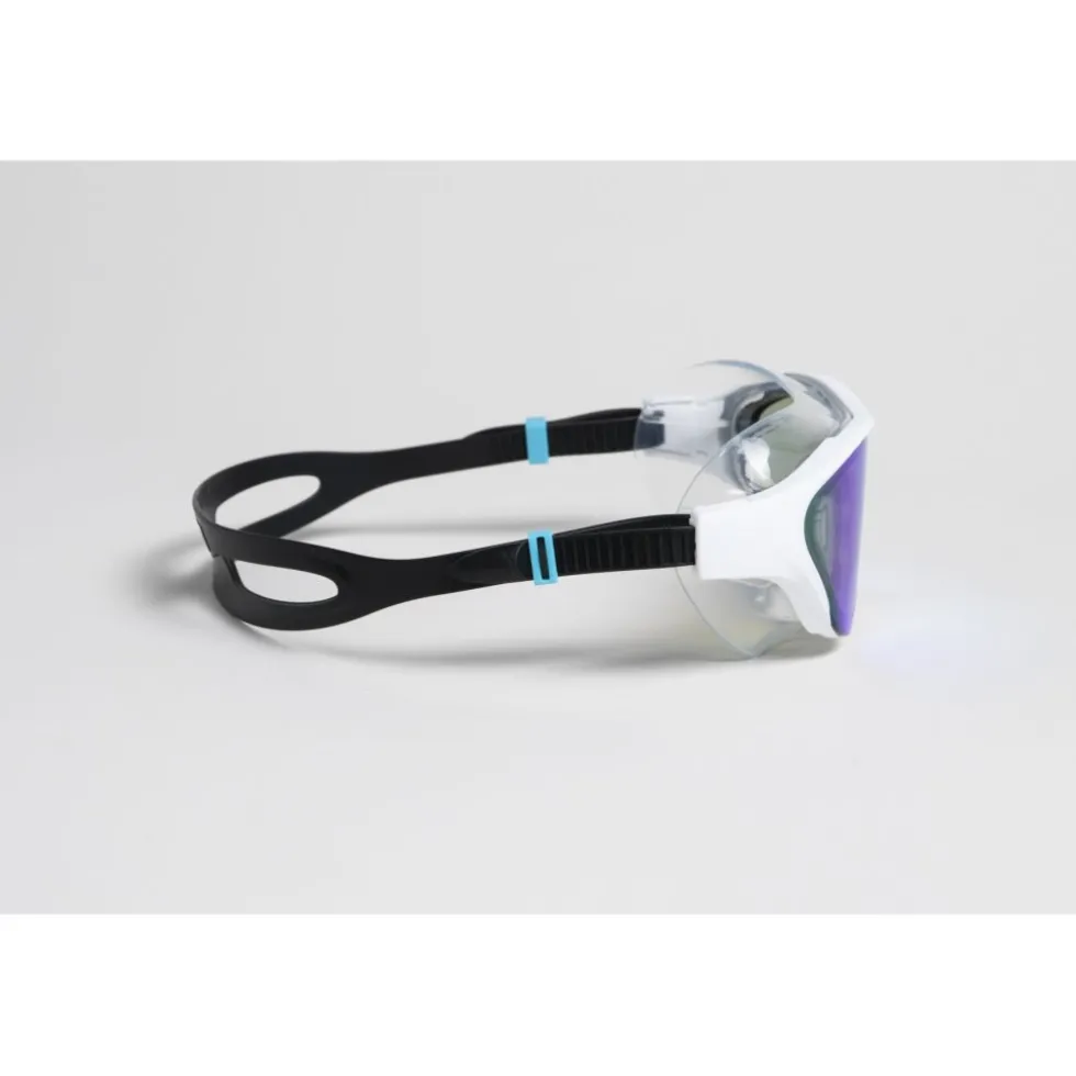 arena The One Mask Mirror Zwembril - Blauw/Wit/Zwart