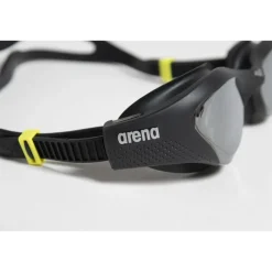 arena The One Mirror Zwembril - Zilver/Zwar/Zwart