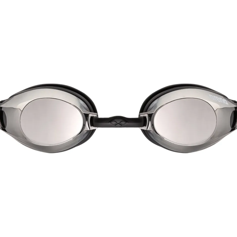 Zwembrillen|Zwembrillen < arena Zoom X-Fit Mirror Zwembril - Zilver/Zwart/Zwart