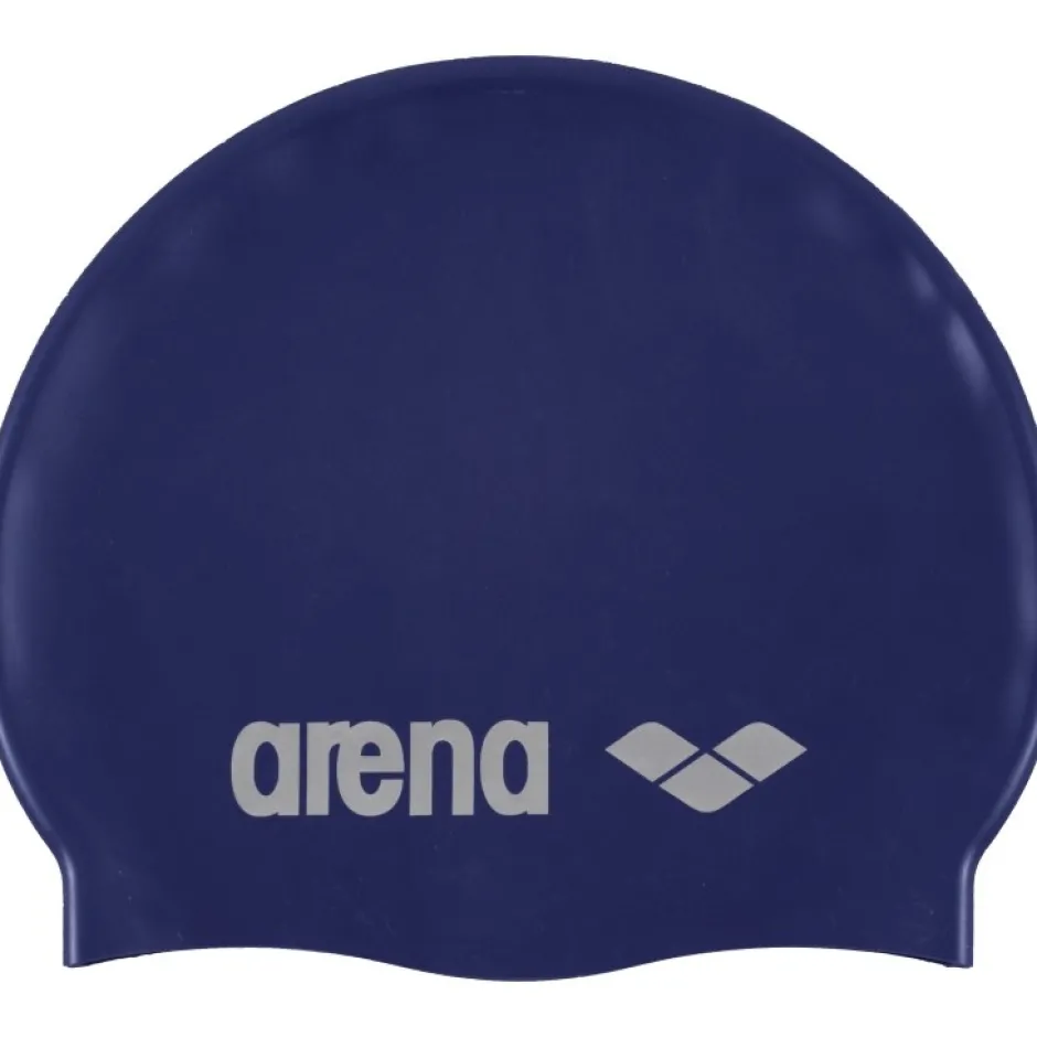Badmutsen < arena Badmuts - Classic Silicone - Denim/Zilver