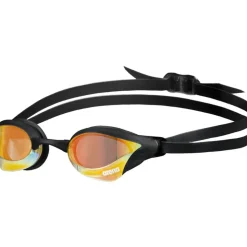 arena Cobra Core Swipe Mirror Zwembril - Yellow Copper/Zwart