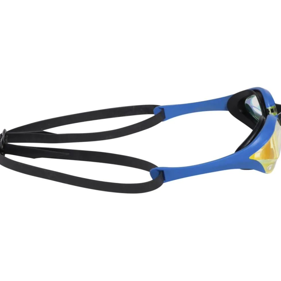 arena Cobra Ultra Swipe Mirror Zwembril - Yellow Copper/Blauw