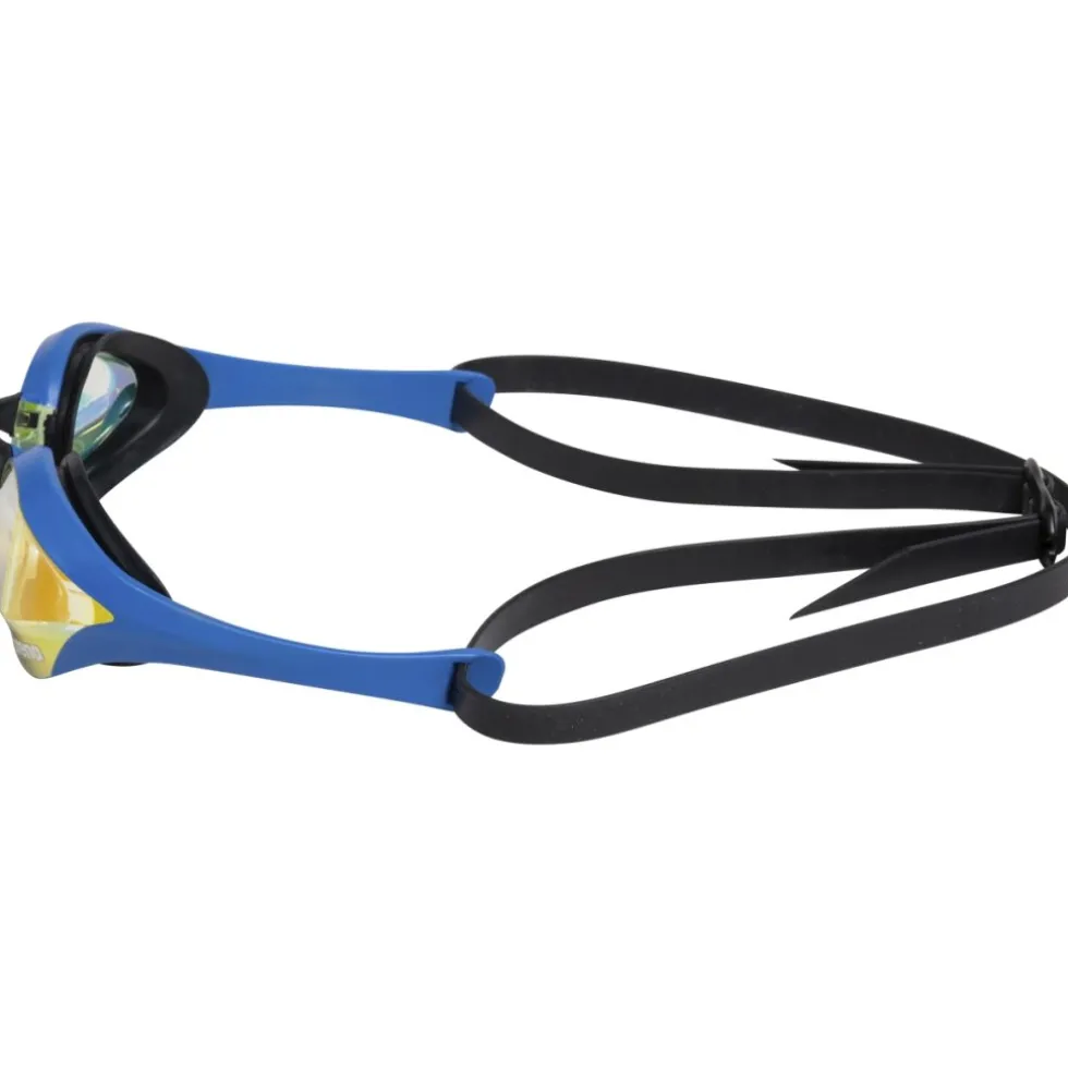 arena Cobra Ultra Swipe Mirror Zwembril - Yellow Copper/Blauw