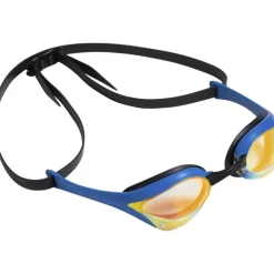 arena Cobra Ultra Swipe Mirror Zwembril - Yellow Copper/Blauw