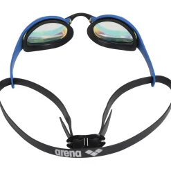 arena Cobra Ultra Swipe Mirror Zwembril - Yellow Copper/Blauw