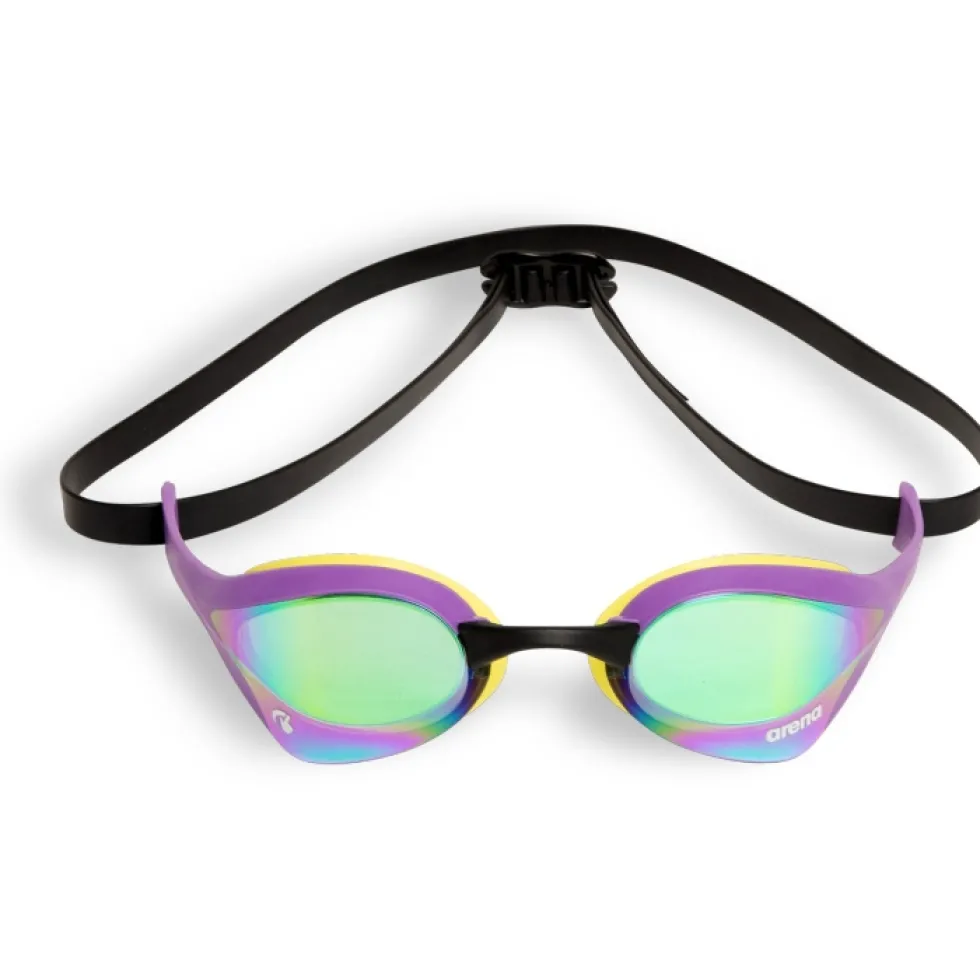 arena Cobra Ultra Swipe Mirror Zwembril - Emerald/Plum/Cyber Lime