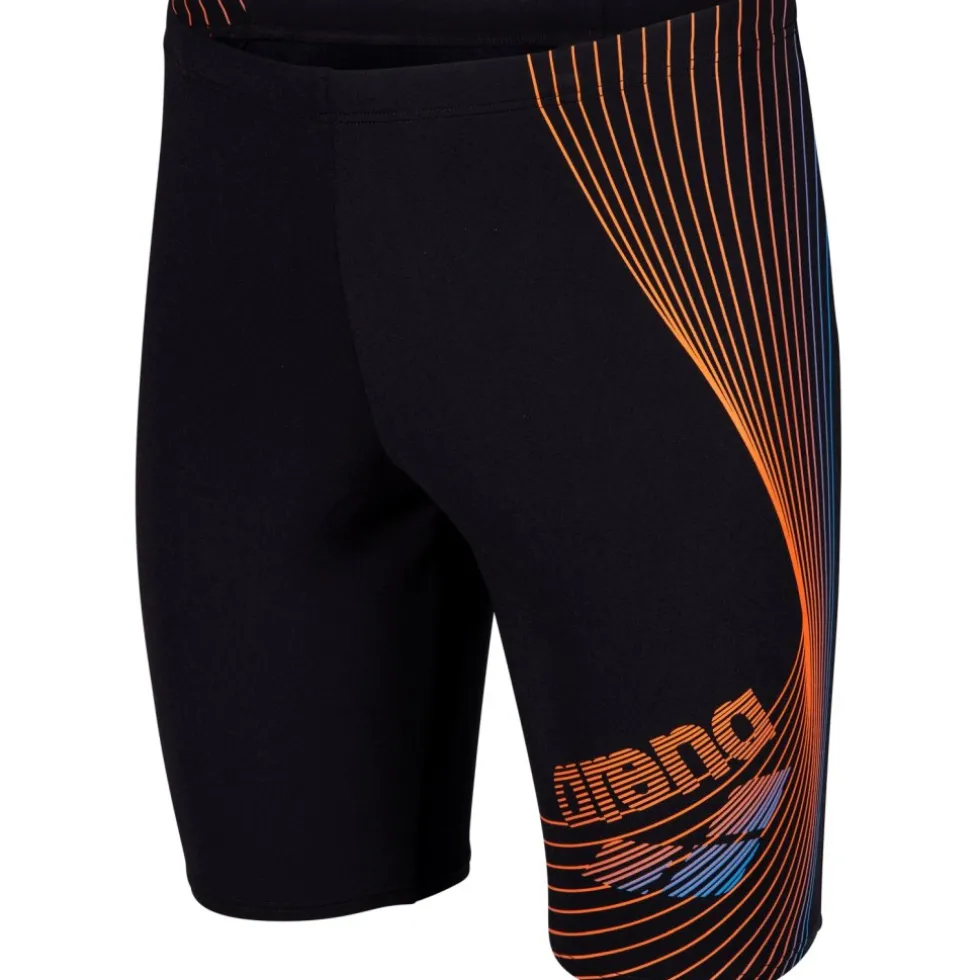 arena Performance Design Zwem Jammer Mannen - Black/Team Orange/Turquoise