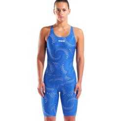arena Performance Printed Badpak Vrouwen - Black/Team Royal