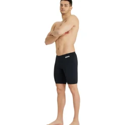 arena Performance Solid Team Zwem Jammer Mannen - Zwart/Wit