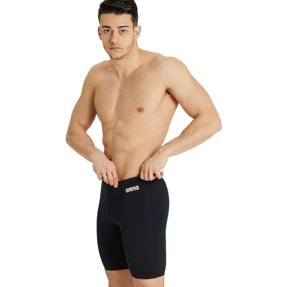 arena Performance Solid Team Zwem Jammer Mannen - Zwart/Wit