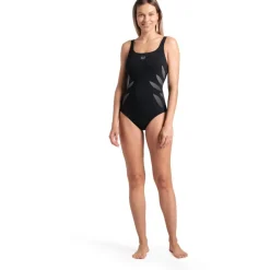 Zwembroeken & Bikini'S < arena Shapewear Milena C-Cup Badpak Dames - Zwart