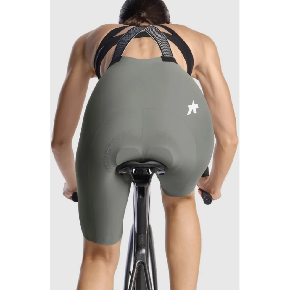 Assos DYORA R S11 Fietsshort met Bretels Dames - edge green