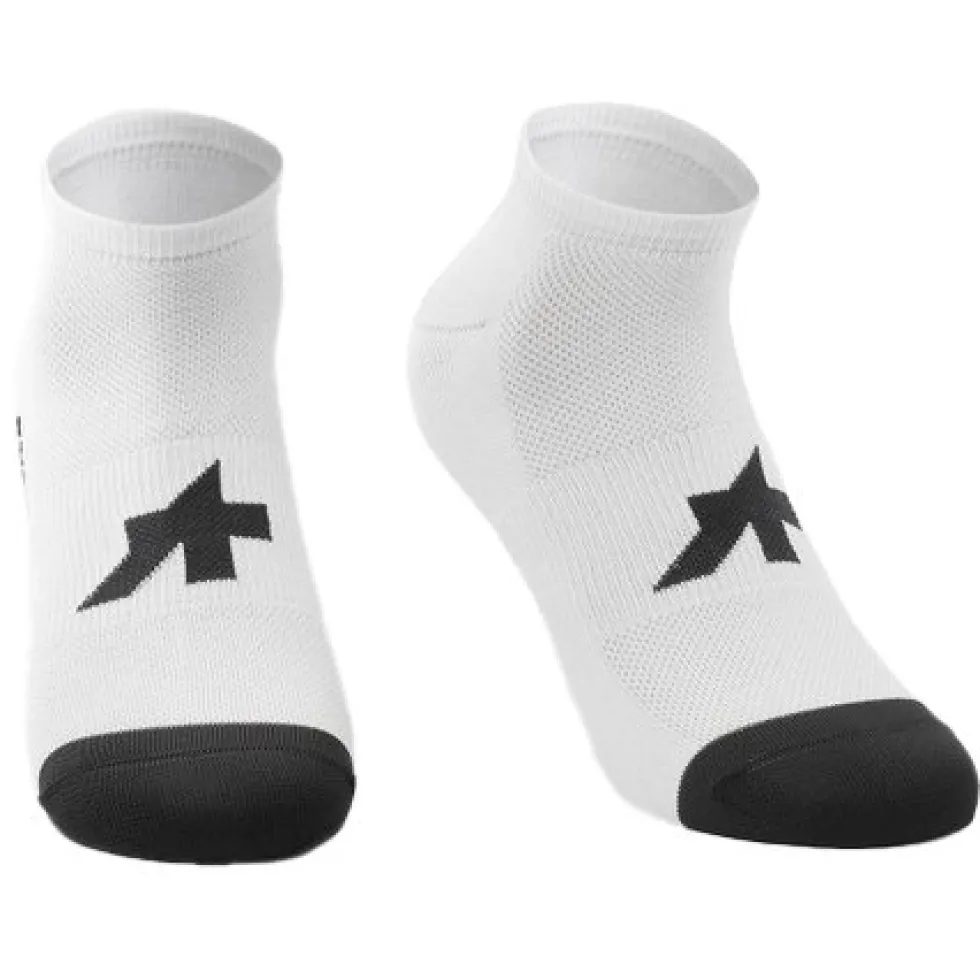 Assos Endurance S11 Lage sokken - white series