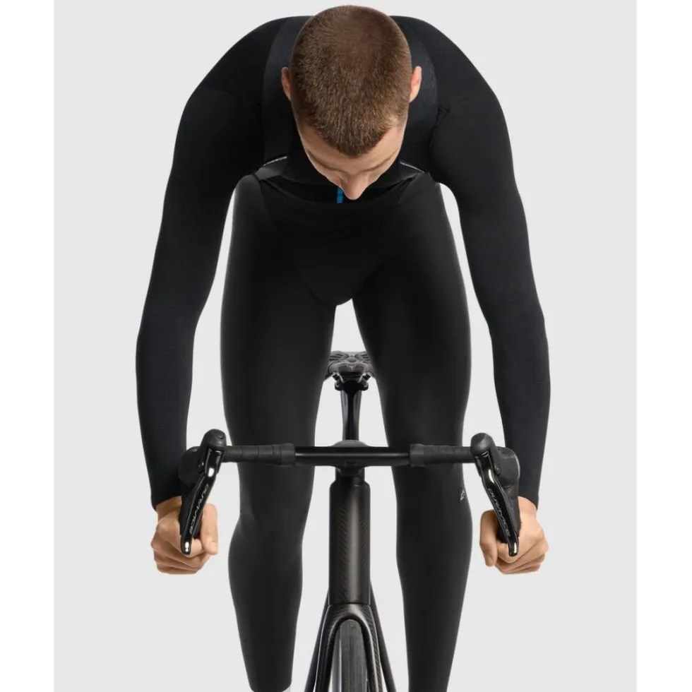 Assos Endurance ThermoBooster S11 Fietsbroek met Bretels zonder Zeem Heren - black series