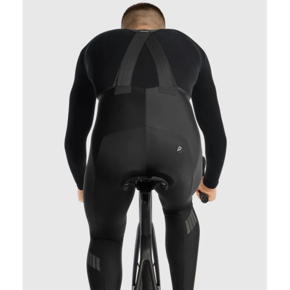 Assos Endurance ThermoBooster S11 Fietsbroek met Bretels zonder Zeem Heren - black series
