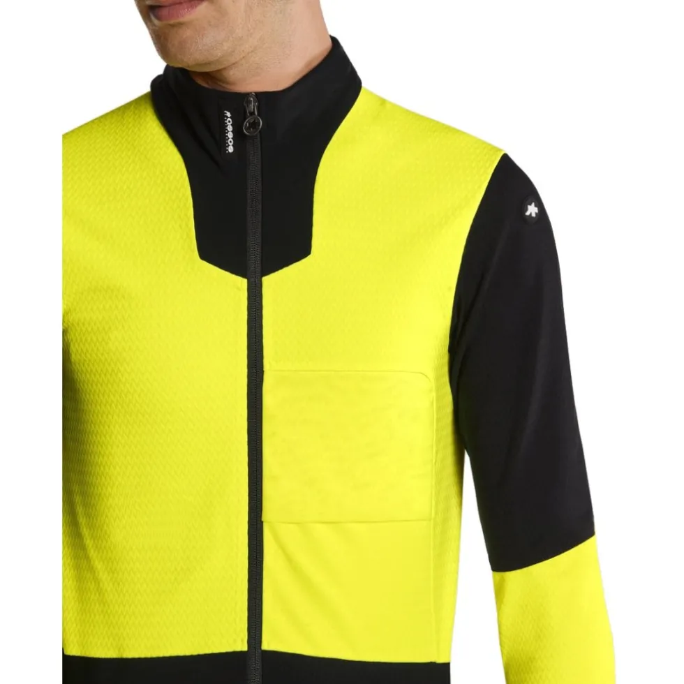 Assos EQUIPE R HABU S9 Winter Jas Heren - fluo yellow