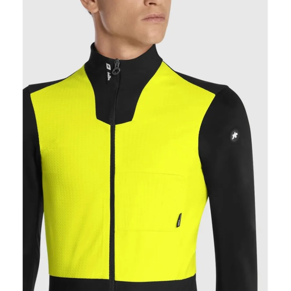 Winterjassen < ASSOS EQUIPE R HABU 11 Winter Ja Heren - optic yellow