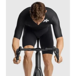 Assos EQUIPE RSR S11 Fietsshirt met Korte Mouwen Heren - black series