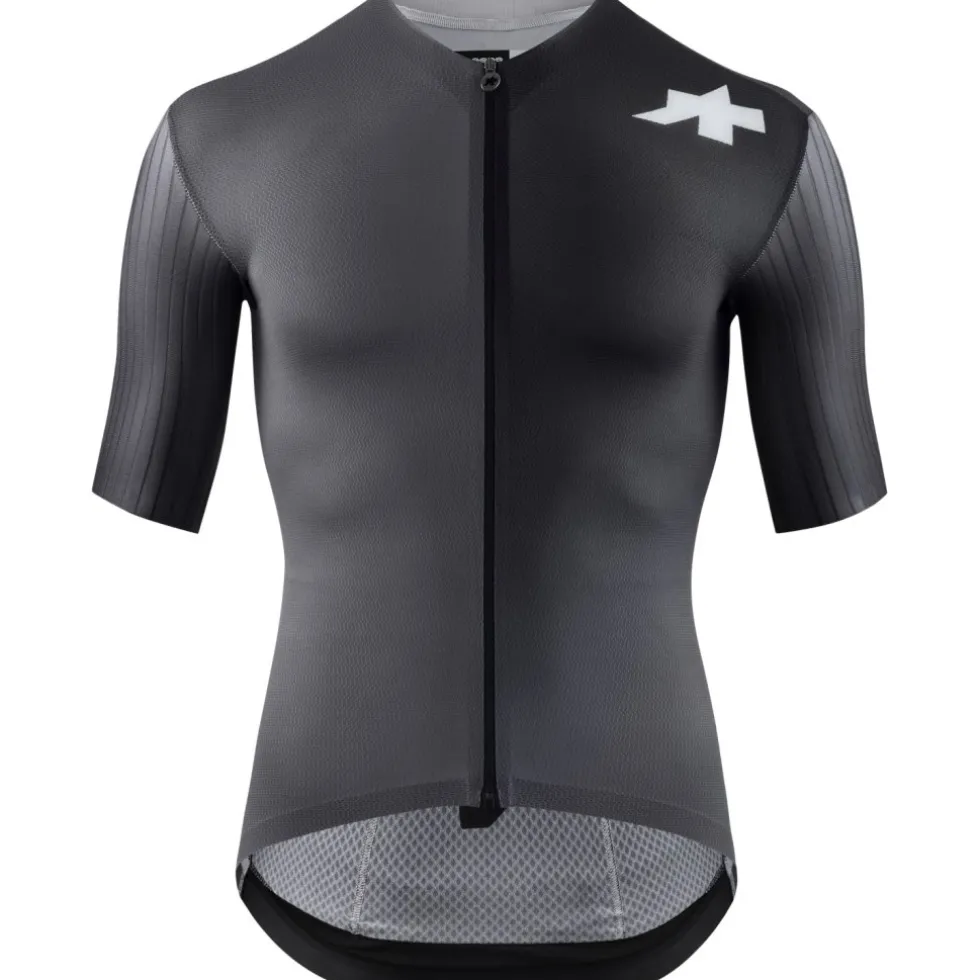 Assos EQUIPE RS S11 Fietsshirt met Korte Mouwen Heren - precision graphite