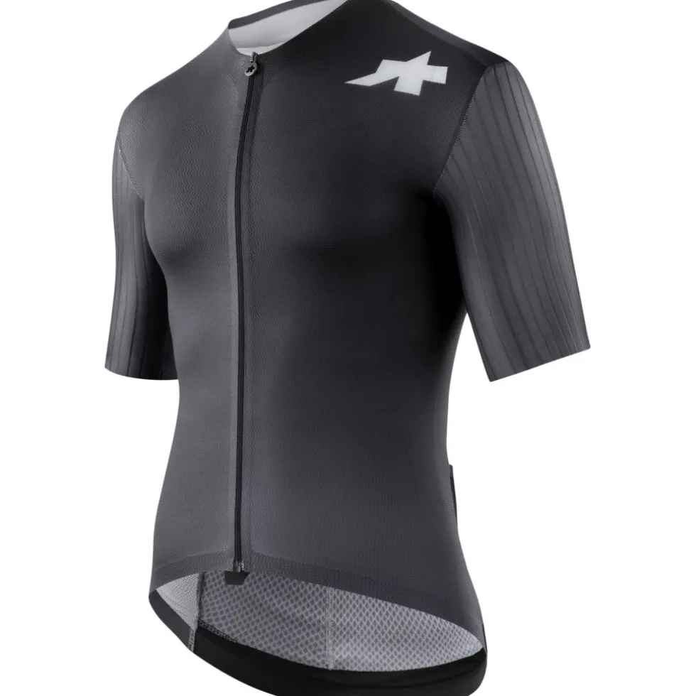 Assos EQUIPE RS S11 Fietsshirt met Korte Mouwen Heren - precision graphite