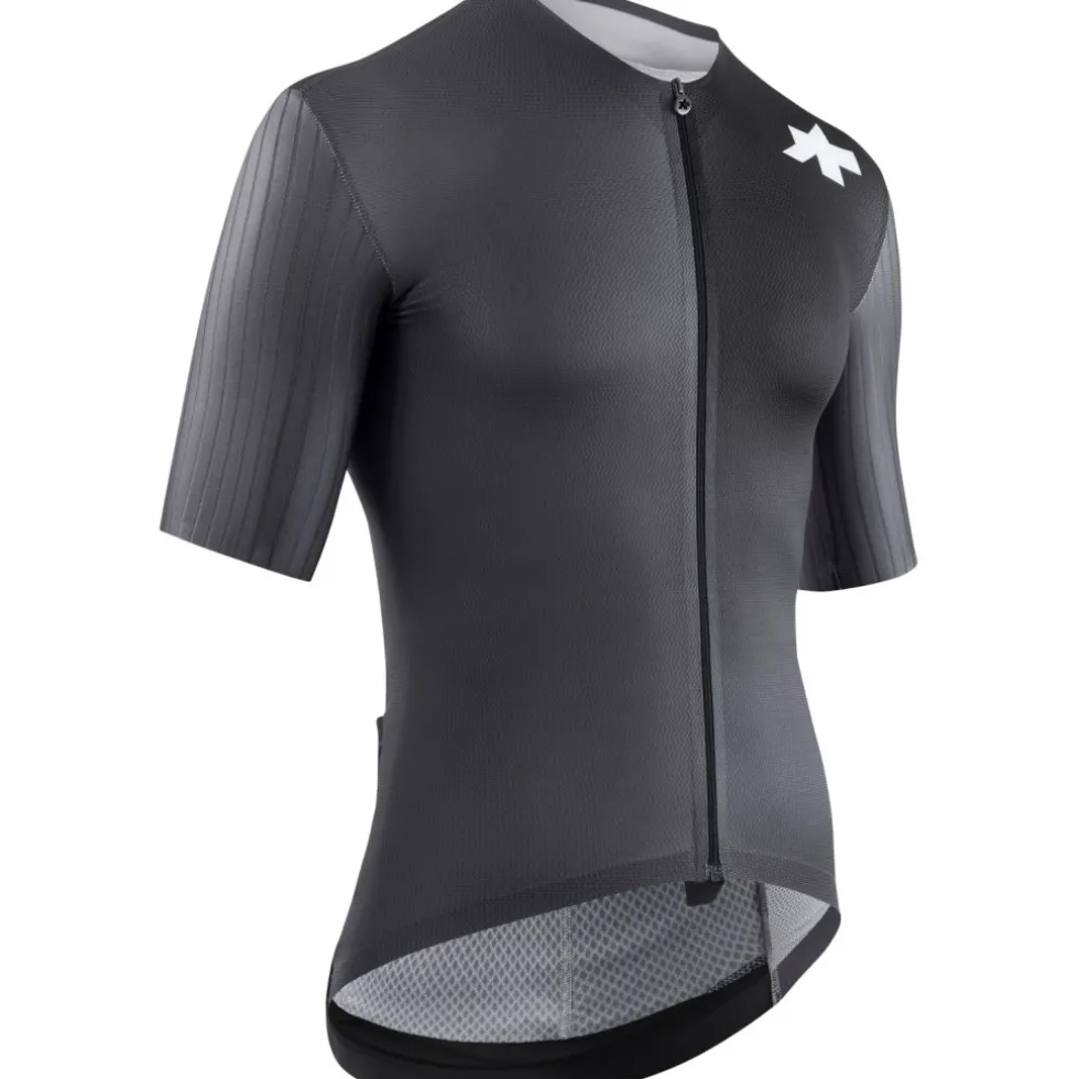Assos EQUIPE RS S11 Fietsshirt met Korte Mouwen Heren - precision graphite