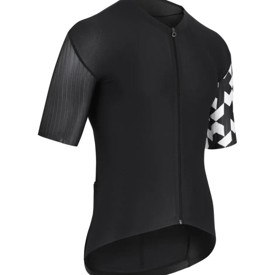 Wielershirts < ASSOS EQUIPE R 11 Fiethirt met Korte Mouwen Heren - black erie
