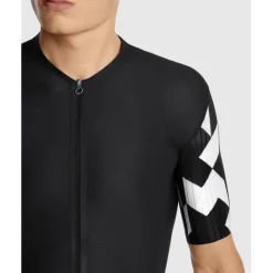 Wielershirts < ASSOS EQUIPE R 11 Fiethirt met Korte Mouwen Heren - black erie