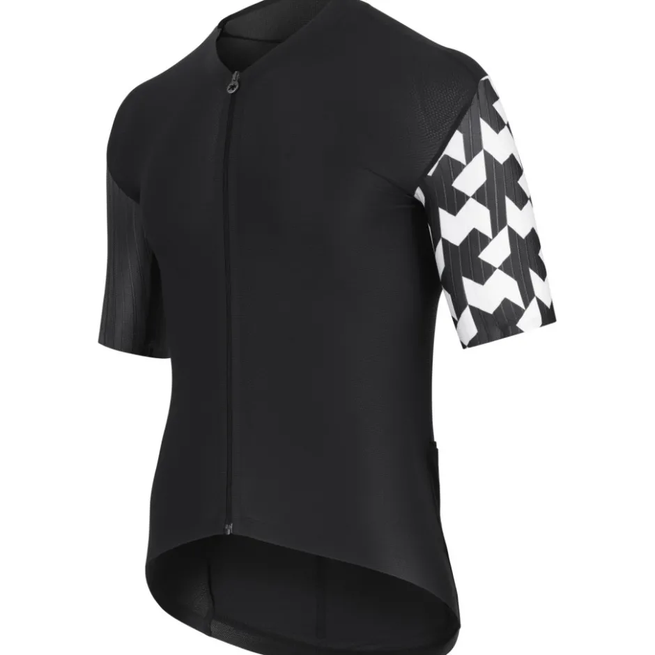 Wielershirts < ASSOS EQUIPE R 11 Fiethirt met Korte Mouwen Heren - black erie